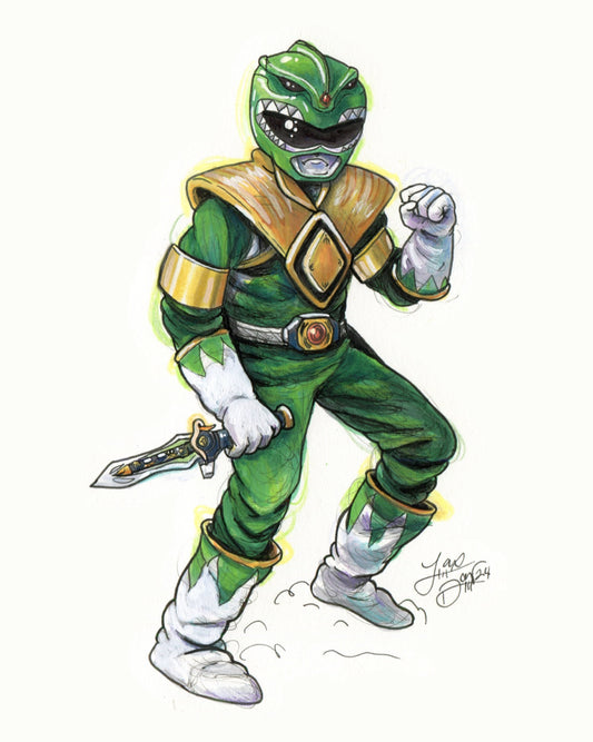 The Green Ranger (ORIGINAL ART)