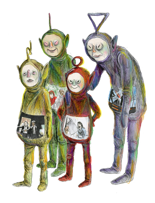 Cursed Teletubbies (SIGNED PRINTS)