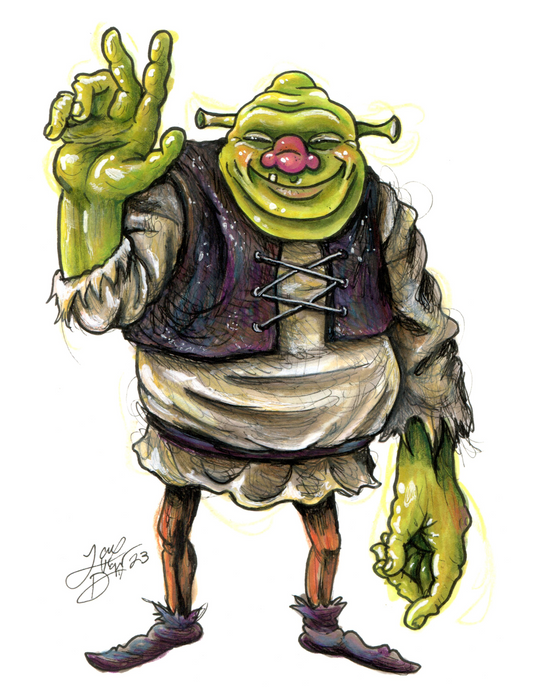 Shrek (ORIGINAL ARTWORK)