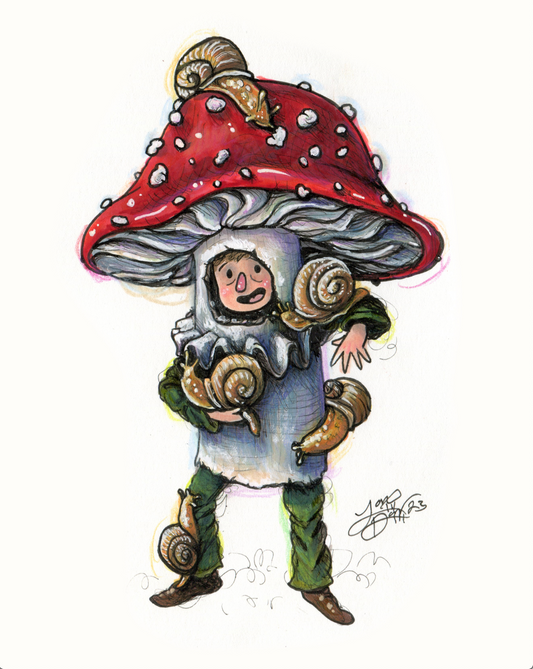 The Mushroom Kid (ORIGINAL ART)