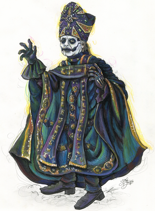 Papa Emeritus IV (ORIGINAL ARTWORK)