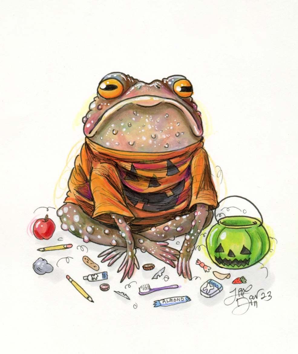 Toad (ORIGINAL ARTWORK)