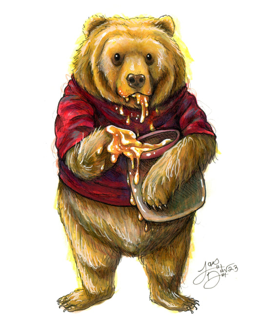 Silly Old Bear (ORIGINAL ARTWORK)