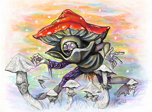 The Mad Eyed Mushroom (LIMITED PRINTS)