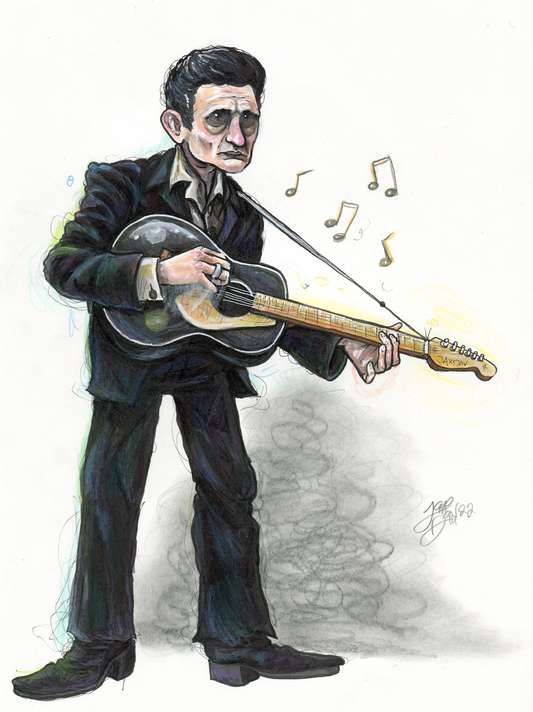 The Man in Black (ORIGINAL ART)