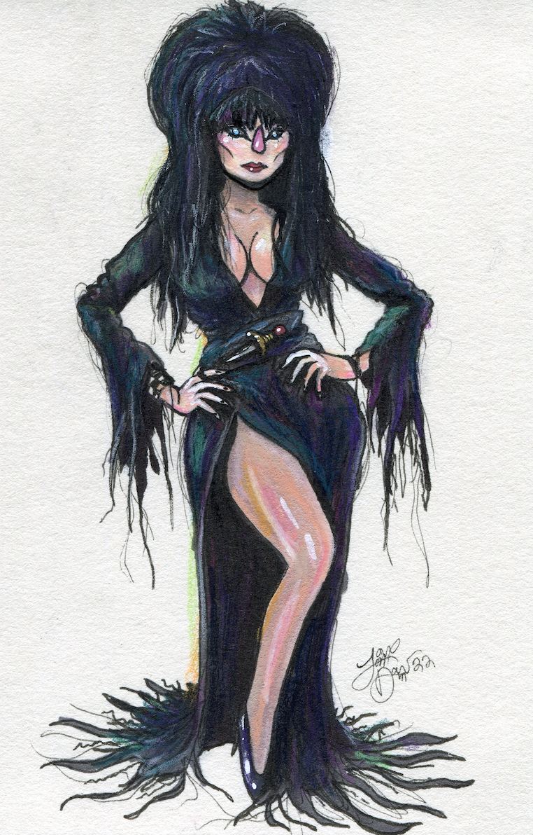 Elvira (ORIGINAL ARTWORK)