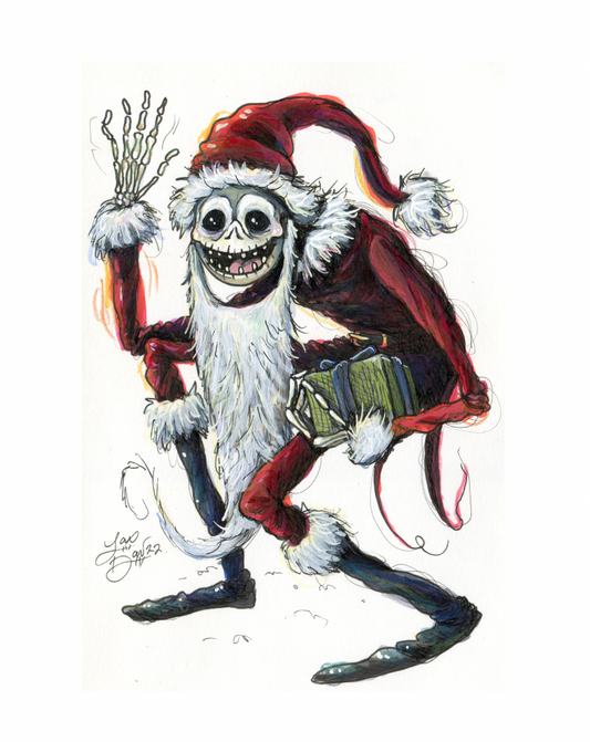 Sandy Claws (ORIGINAL ARTWORK)