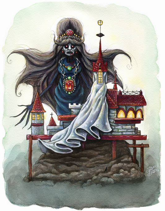 Queen of the Caped Castle (LIMITED PRINTS)
