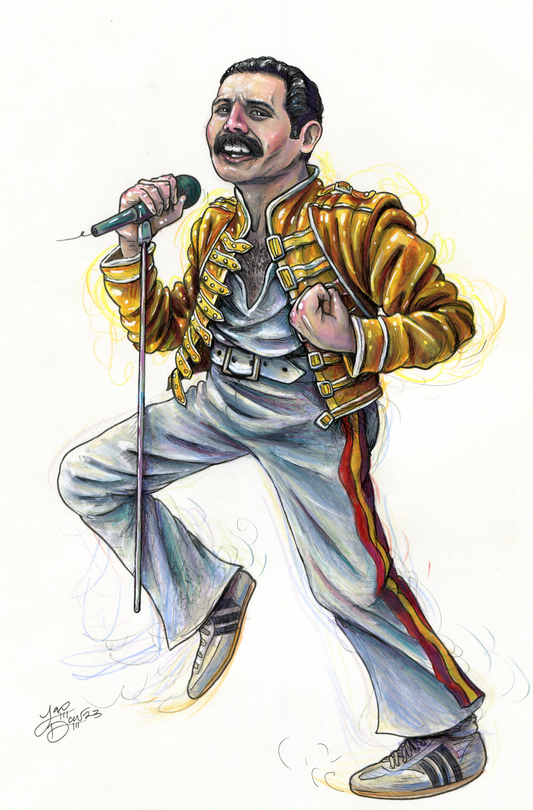 Freddie Mercury (ORIGINAL ART)