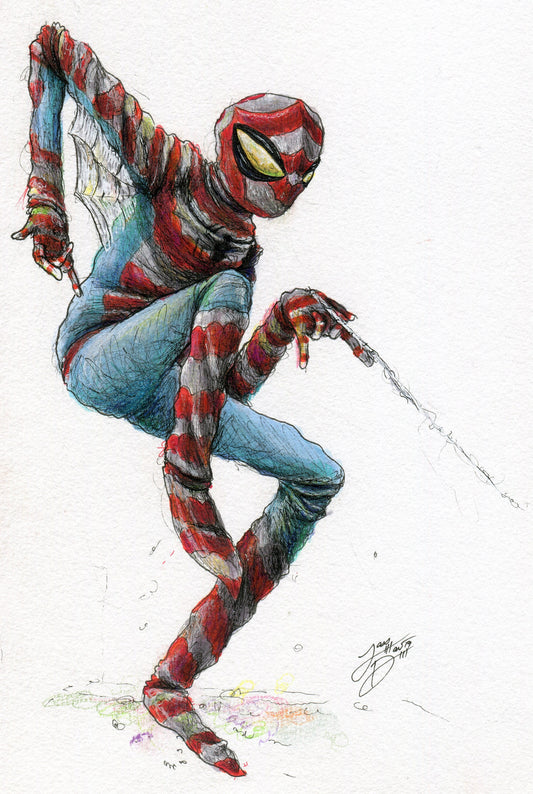 JaxDav Spider-Man (SIGNED PRINT)