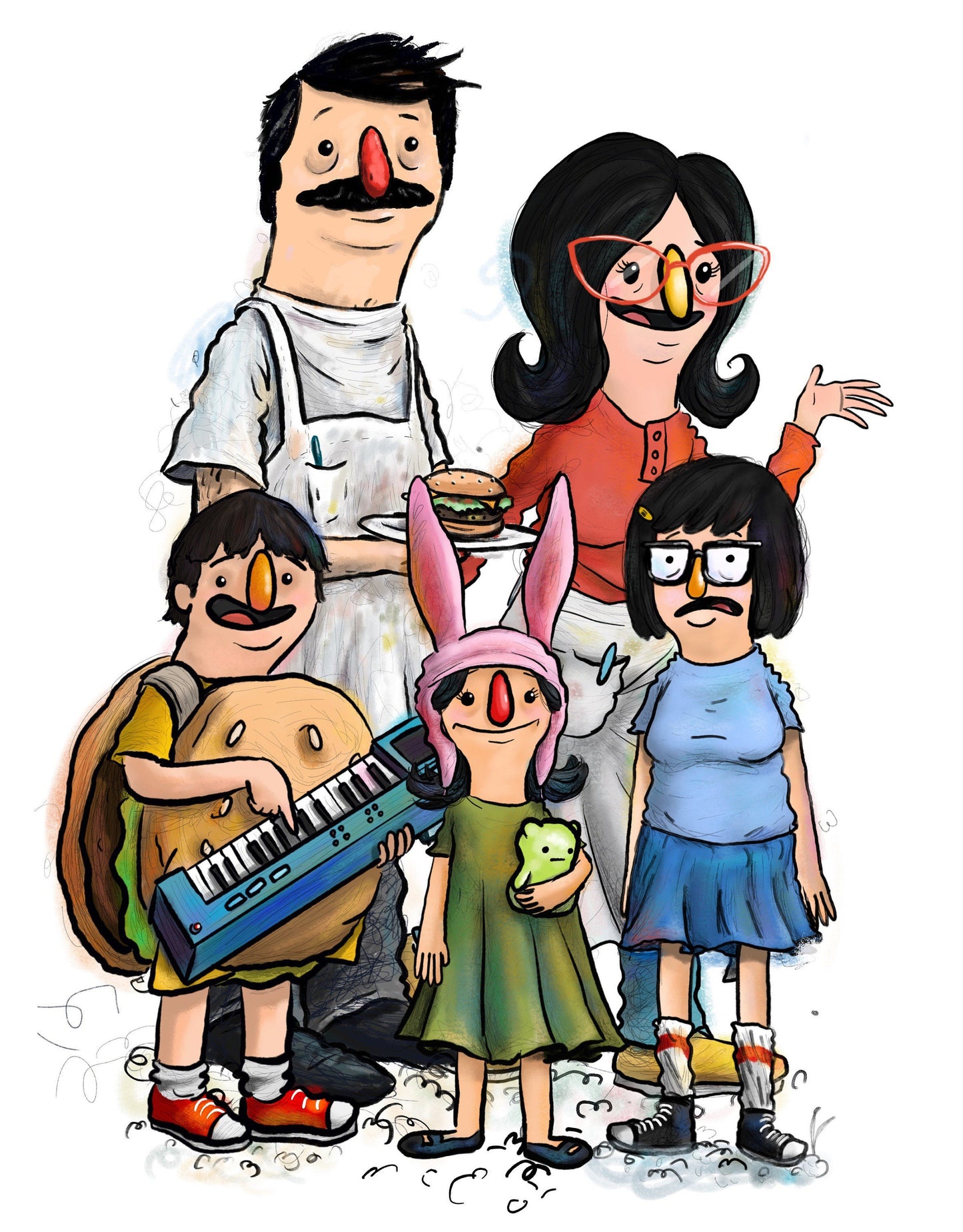 The Belchers (SIGNED PRINT)