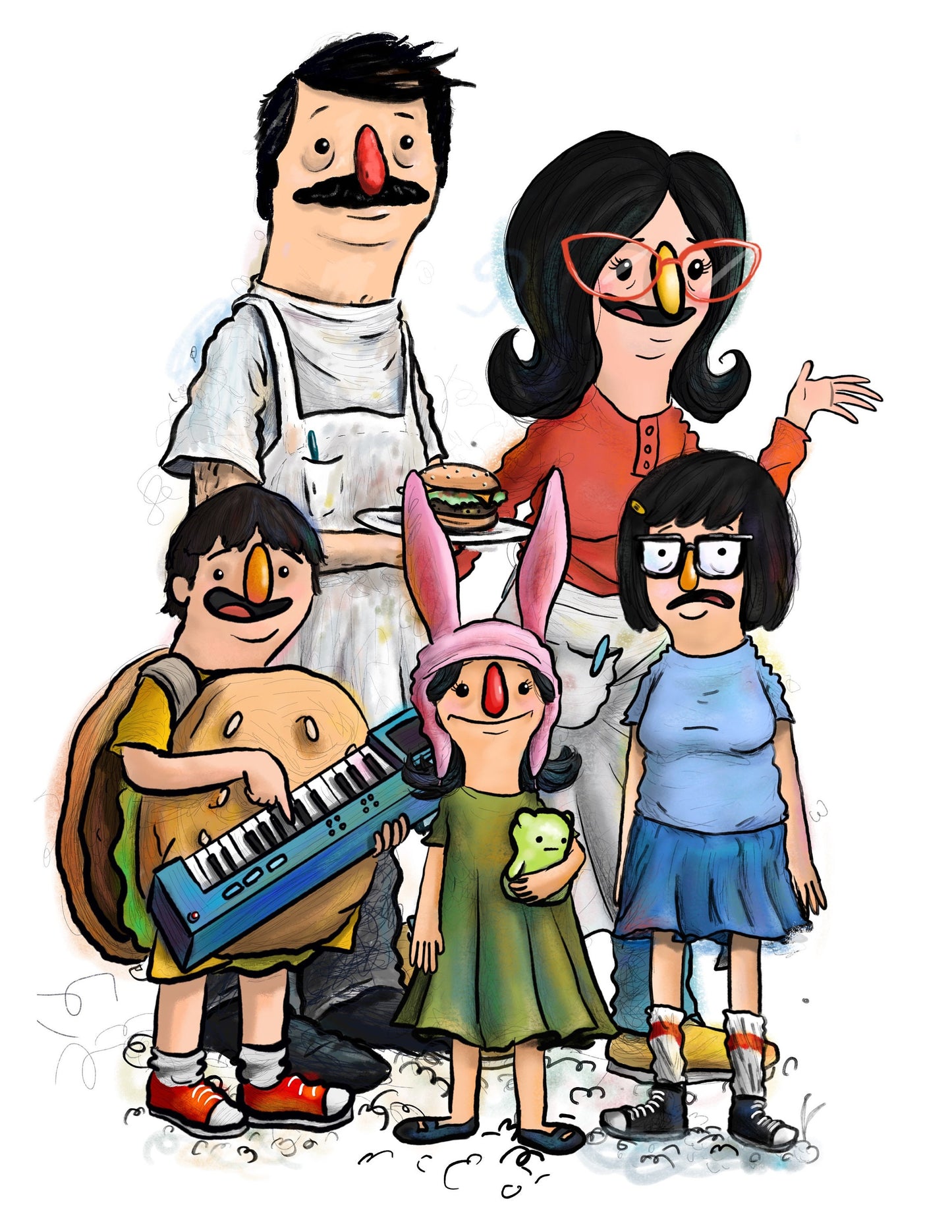The Belchers (SIGNED PRINT)