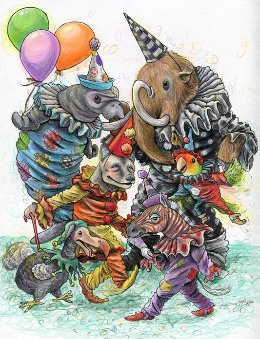 The Extinct Costume Party (LTD PRINTS)