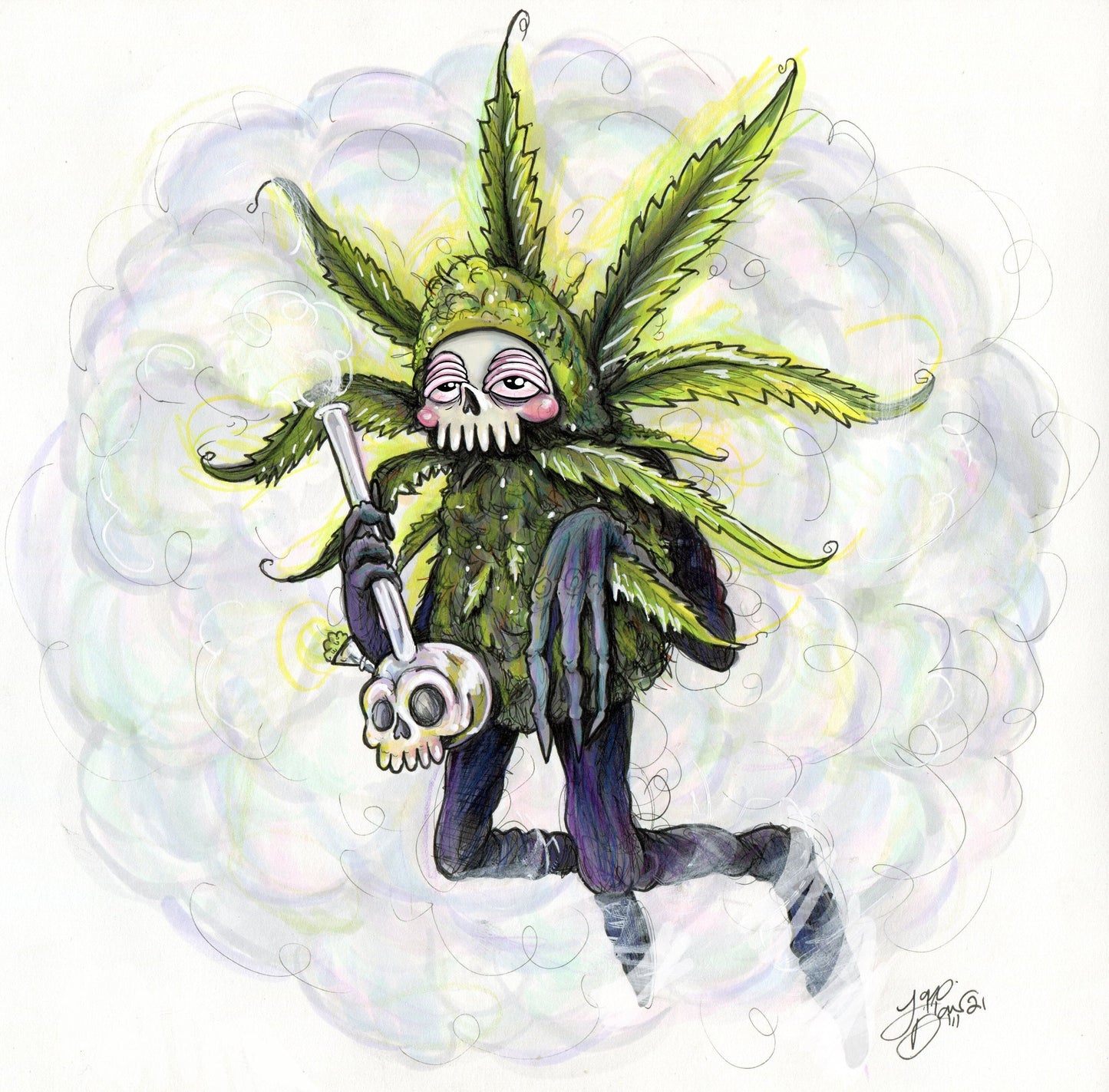 The Ghost of 4/20's Past (LIMITED PRINTS)