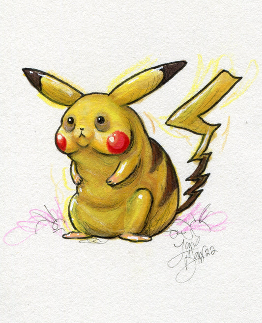 Pikachu (ORIGINAL ARTWORK)