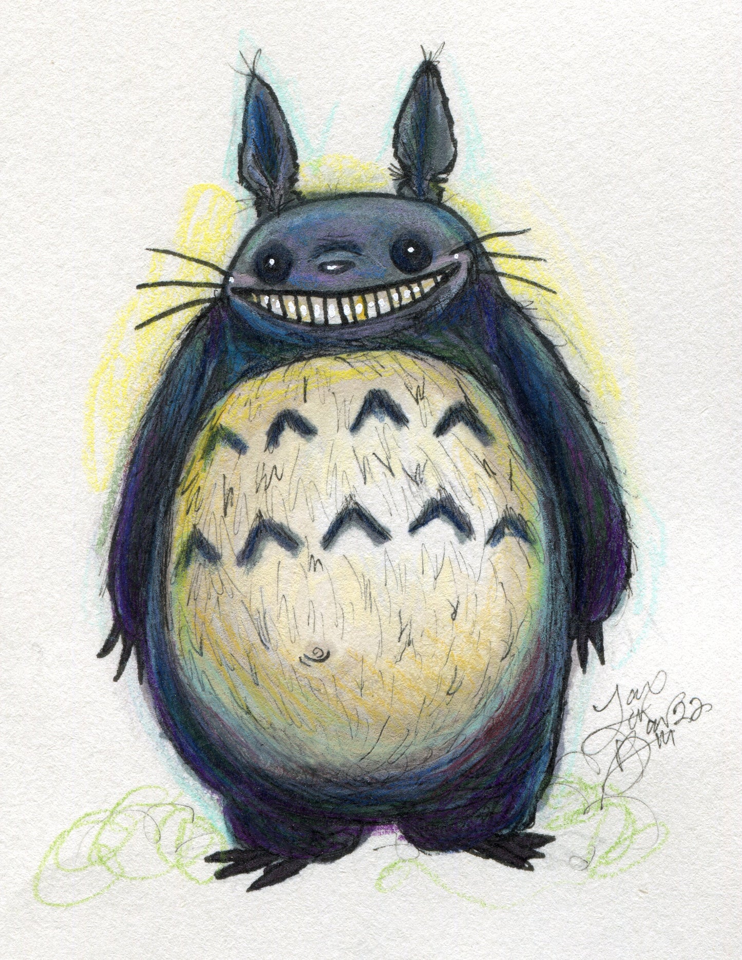Totoro (ORIGINAL ARTWORK)