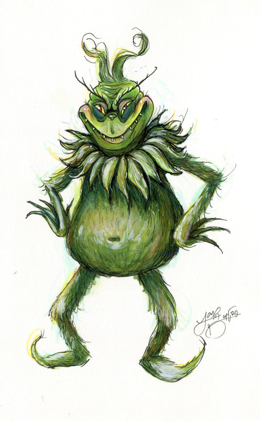 The Grinch (ORIGINAL ARTWORK)